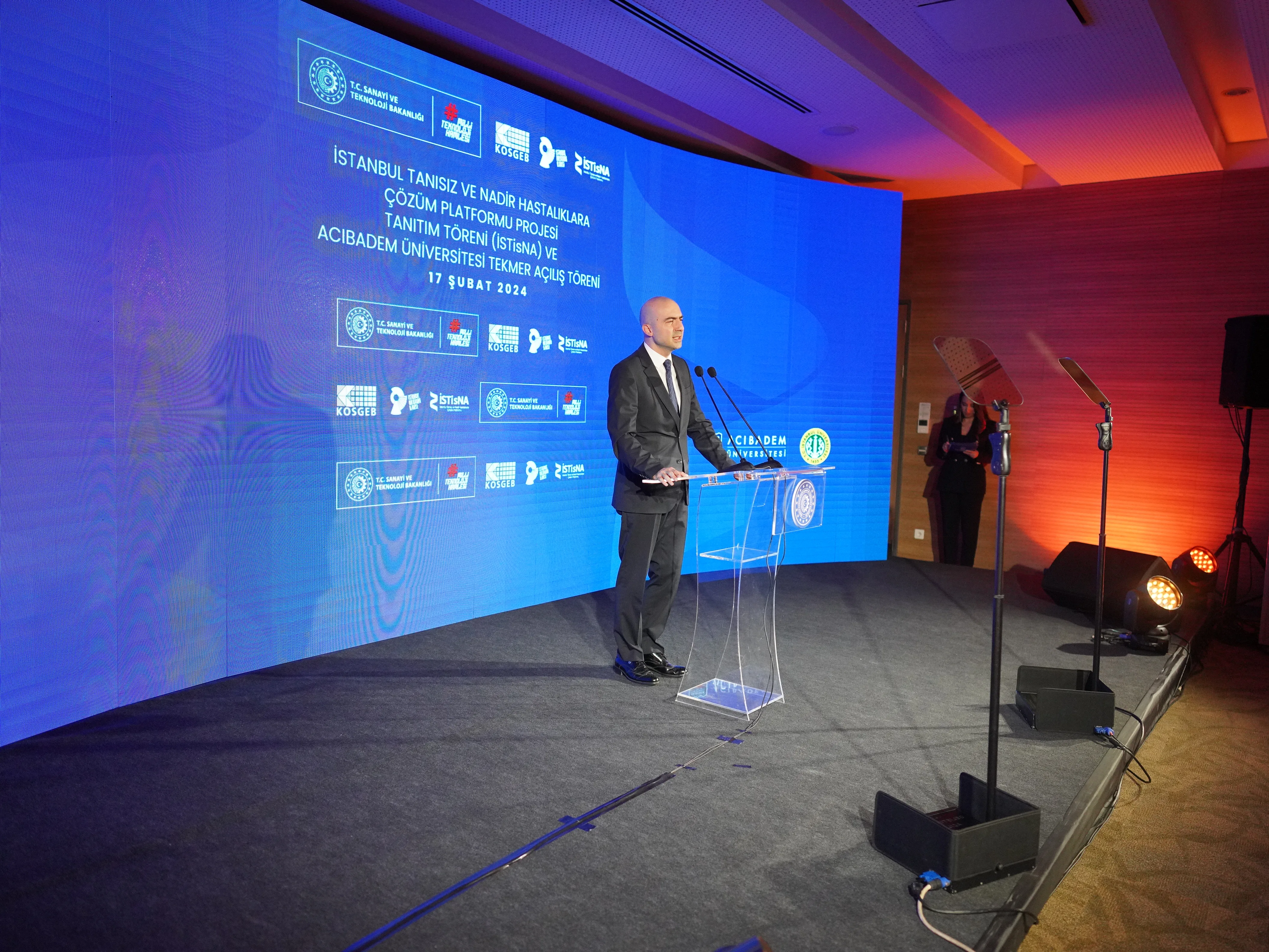 ACIBADEM ÜNİVERSİTESİ - İSTANBUL TANISIZ VE NADİR HASTALIKLARA ÇÖZÜM PLATFORMU PROJESİ