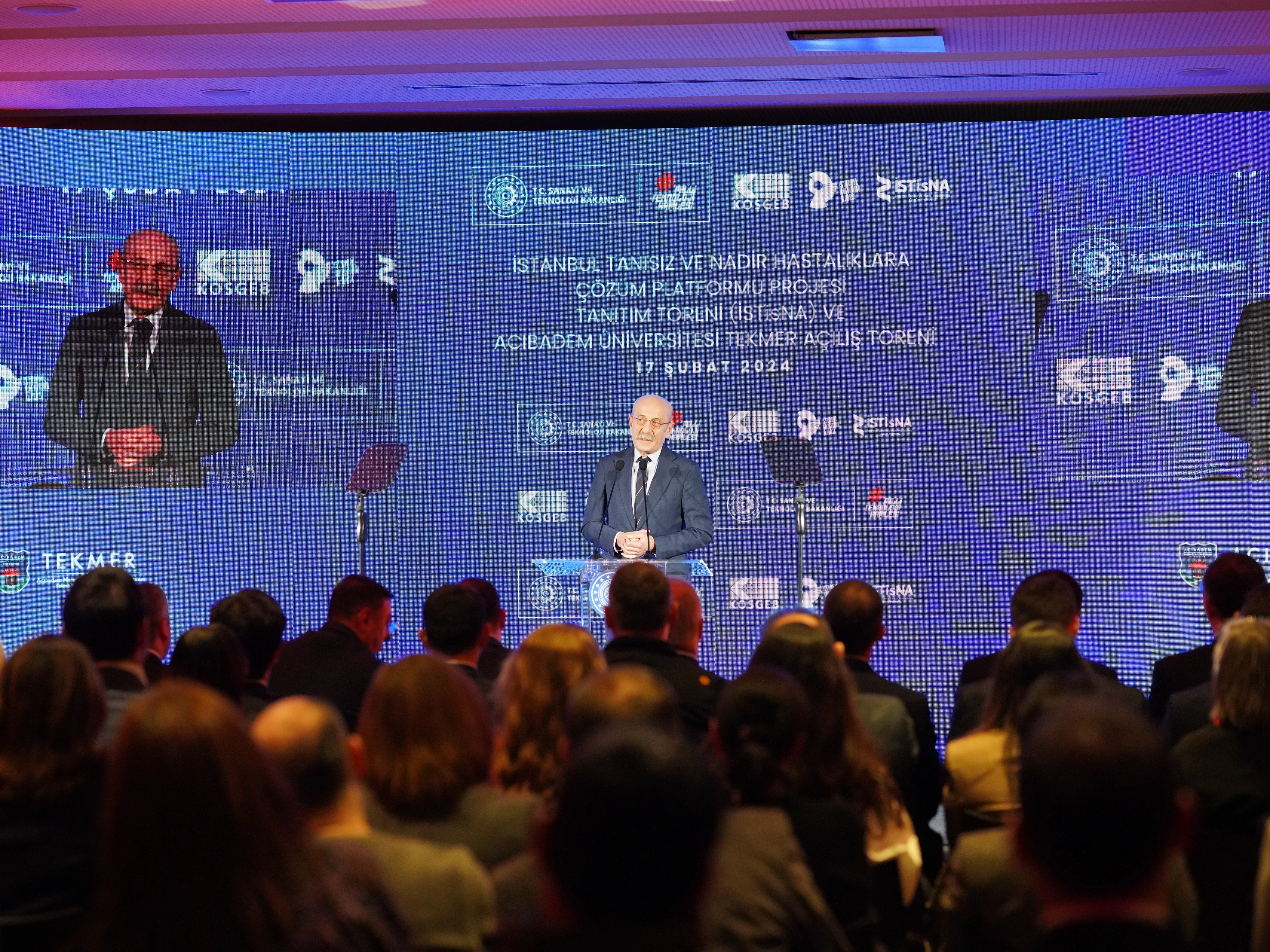 ACIBADEM ÜNİVERSİTESİ - İSTANBUL TANISIZ VE NADİR HASTALIKLARA ÇÖZÜM PLATFORMU PROJESİ